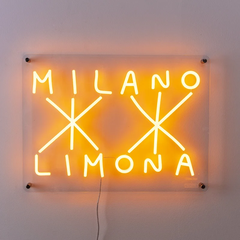 Seletti Milano-Limona LED Sign