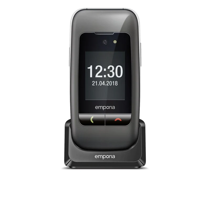 Emporia ONE 6,1 cm (2.4) 97 g Schwarz, Grau