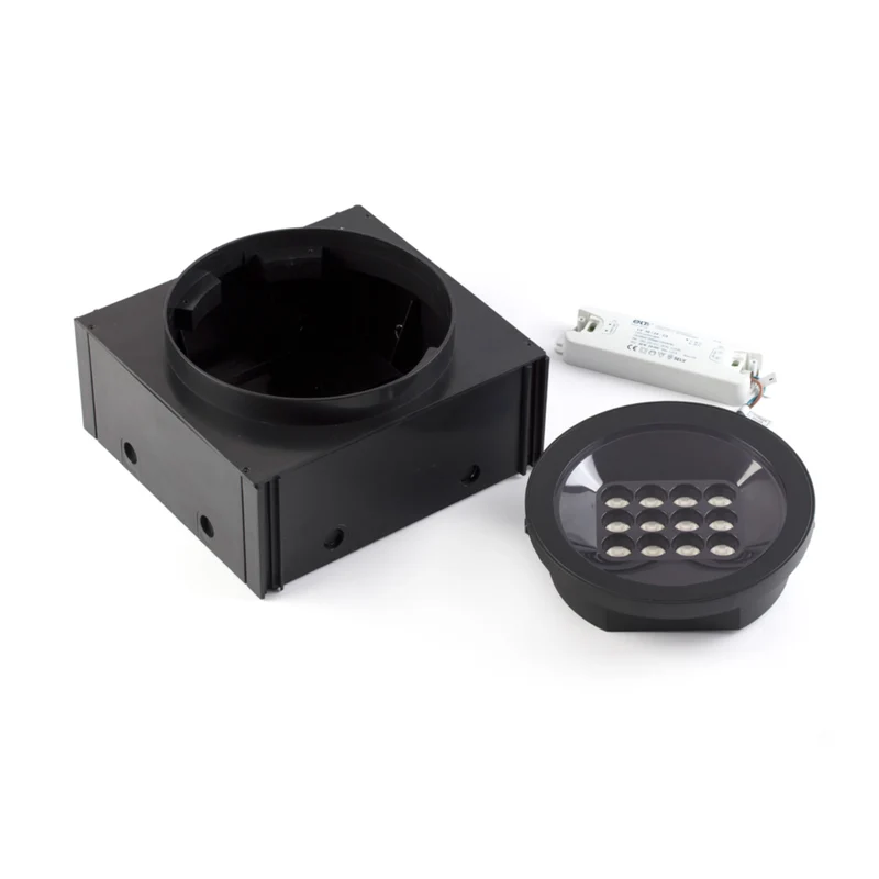 Faro Tras 25L Black Recessed Lamp 40º