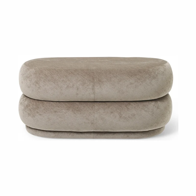 Ferm Living Pouf Oval Faded V.