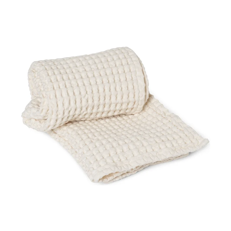 Ferm Living Organic Hand Towel - Off - White