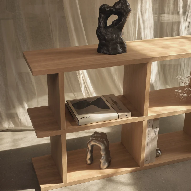 Ferm Living Morf Sculpture - Brushed Aluminium