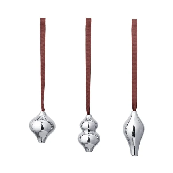 Ferm Living Komo Ornaments - Set of 3