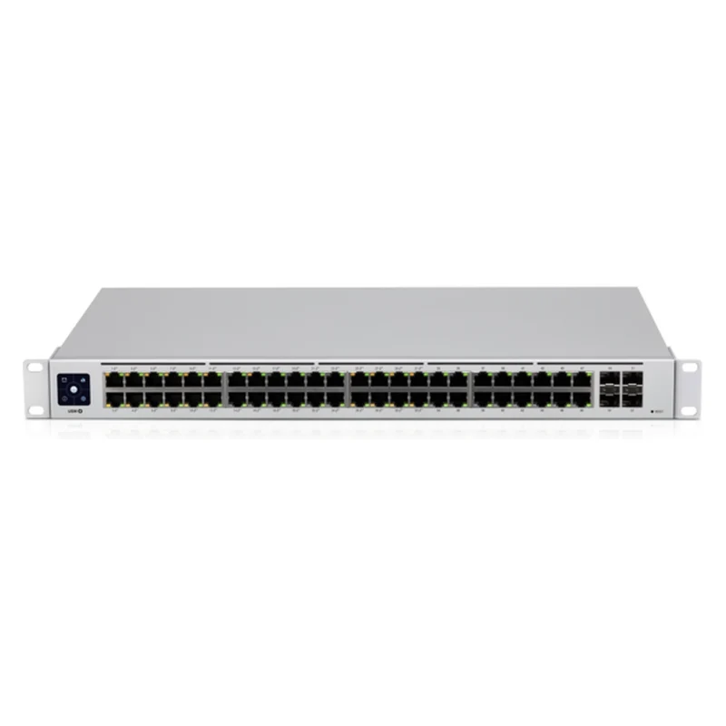 Ubiquiti UniFi USW-48-POE Netzwerk-Switch Power over Ethernet (PoE) Edelstahl