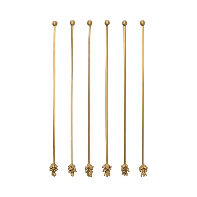 Ferm Living Forest Stir Sticks Long - Set of 6