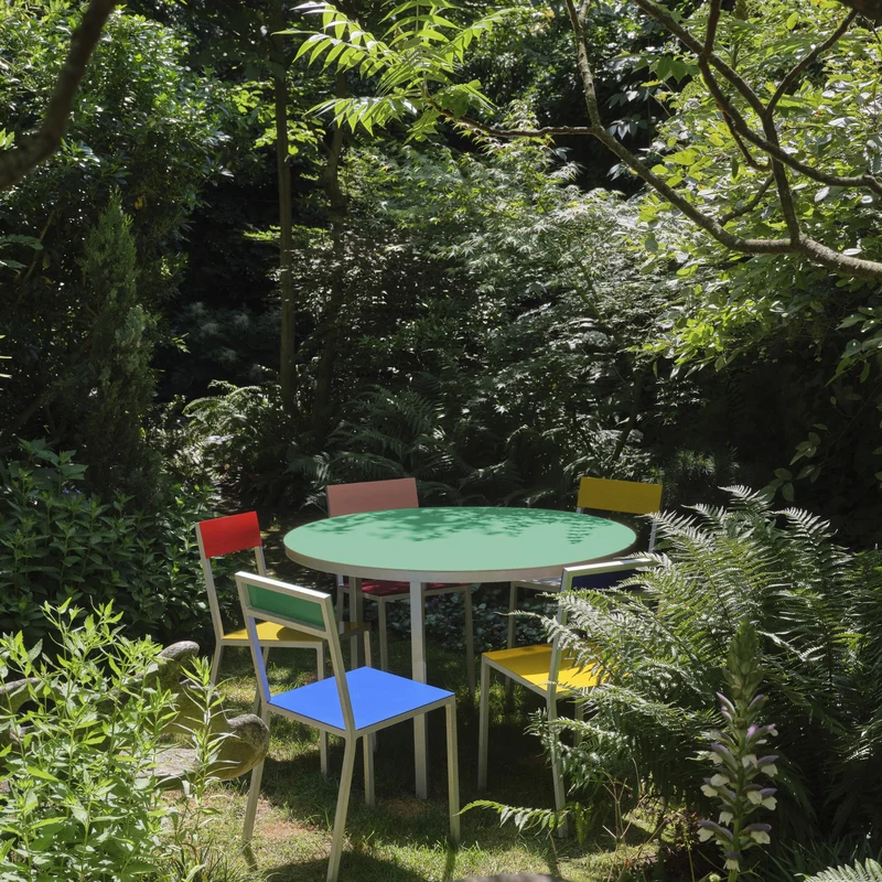 Valerie Objects Alu Dining Table Round