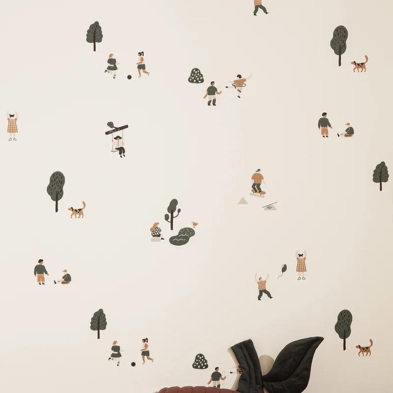 Ferm Living The Park Wallpaper