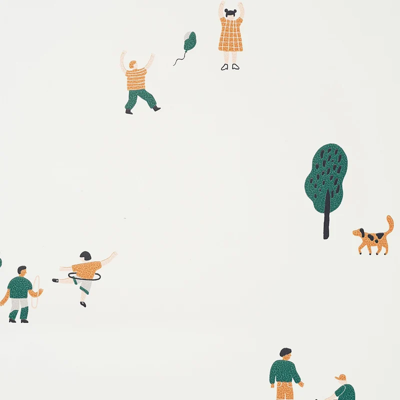 Ferm Living The Park Wallpaper