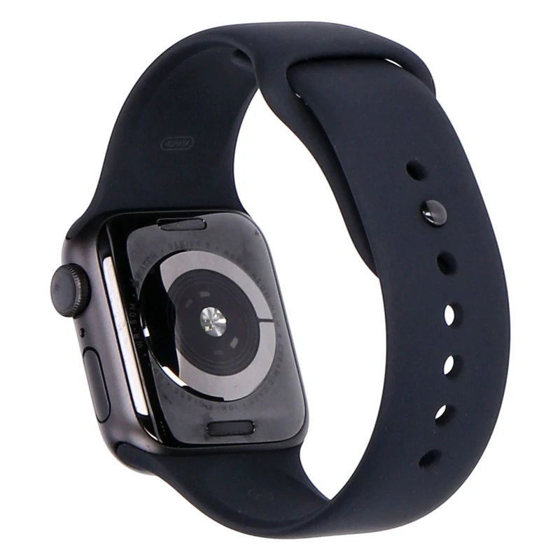 Apple Watch Series 5 40mm GPS Spacegrau Aluminiumgehäuse mit Sportarmband Schwarz