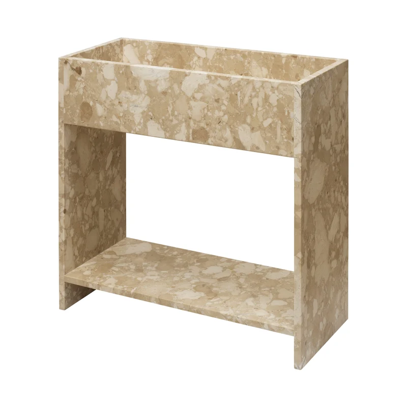 Ferm Living Stone Plant Box With Shelf