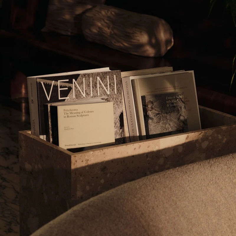 Ferm Living Stone Plant Box With Shelf