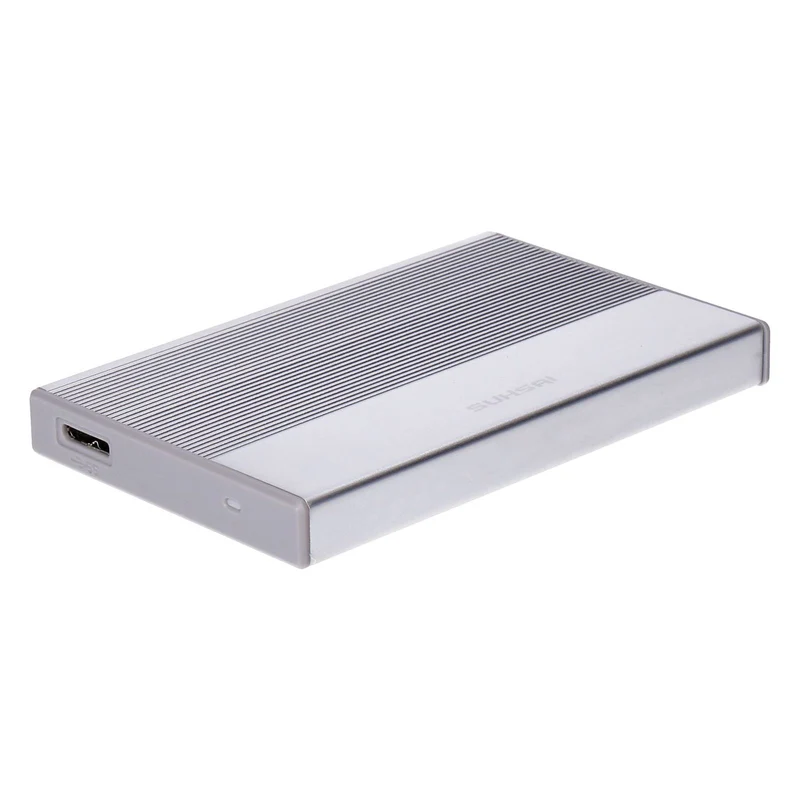Suhsai ext. Portable Festplatte 1TB silber