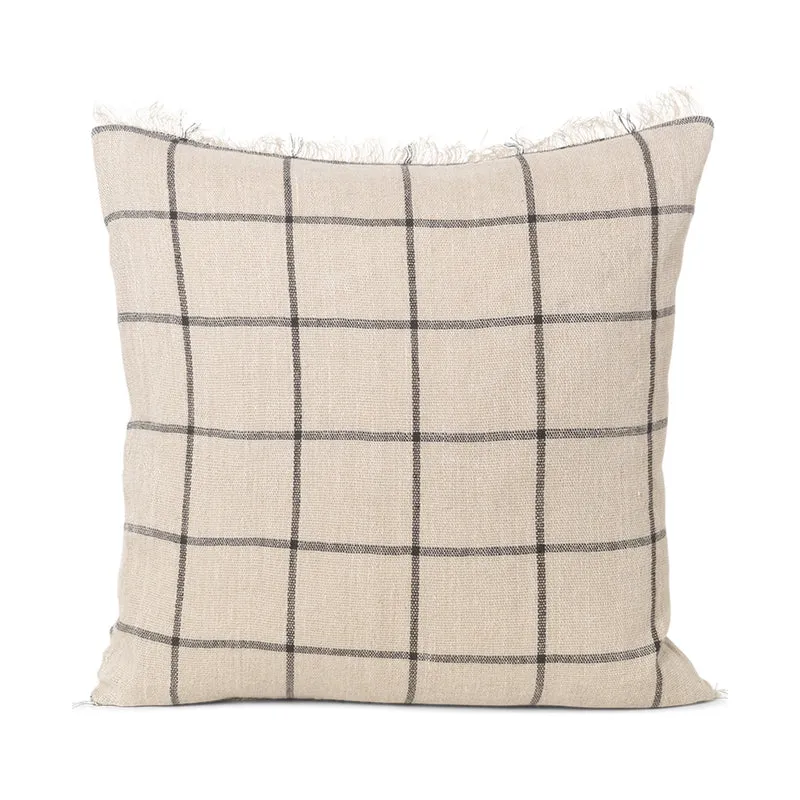 Ferm Living Calm Cushion - Camel / Black