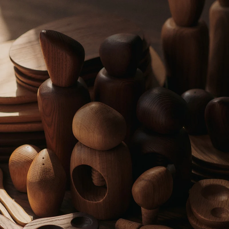 Ferm Living Cairn Salt and Pepper Shakers