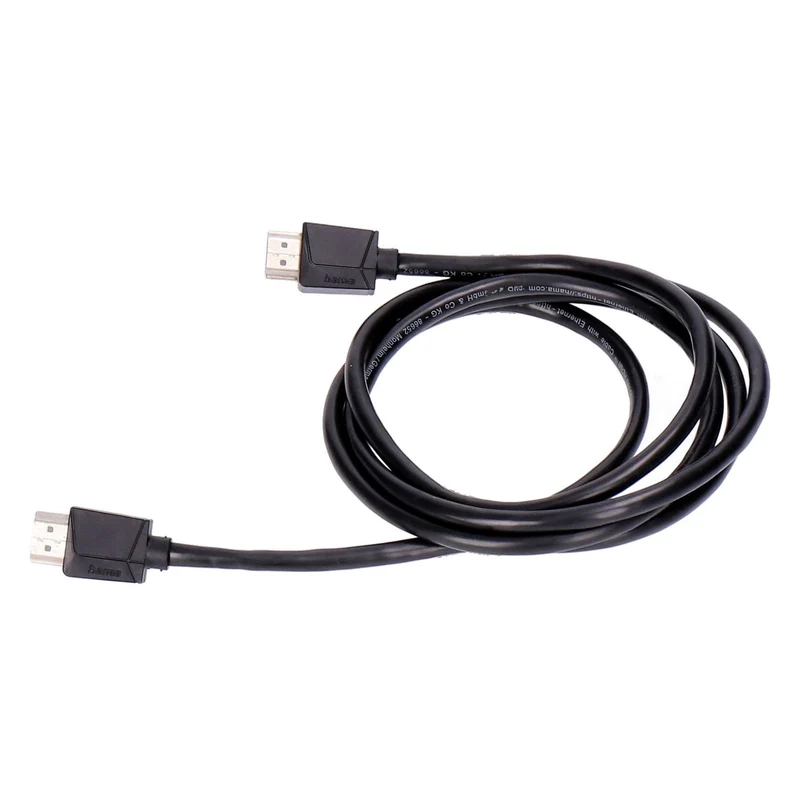 Hama 00205005 HDMI-Kabel 1,5 m HDMI Typ A (Standard) Schwarz