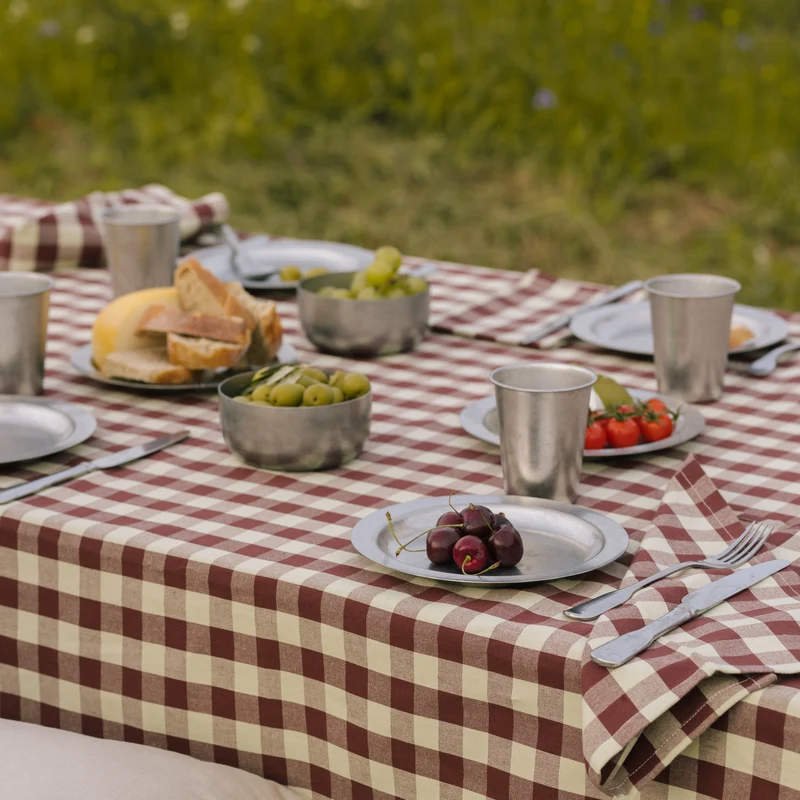 Ferm Living Bothy Check Napkins - Set of 4