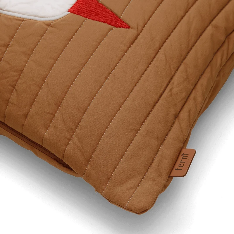 Ferm Living Bird Quilted Cushion Rectangular