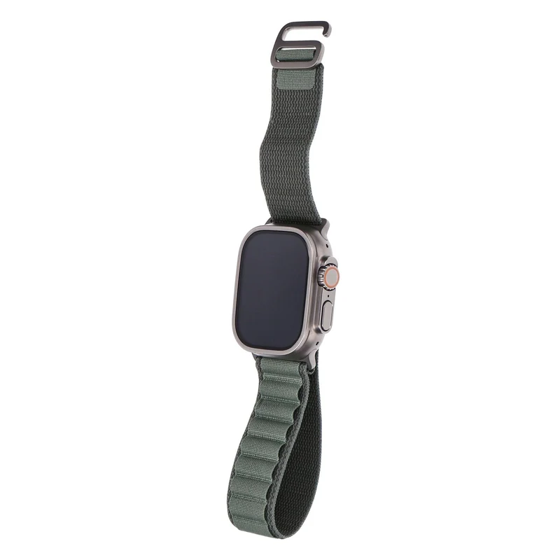 Apple Watch Ultra 2 49mm GPS + 4G Titan Natur Alpine Loop Olive Größe L