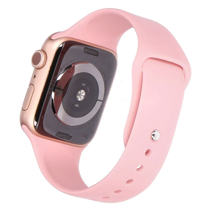 Apple Watch Series 5 44mm GPS Gold Aluminiumgehäuse mit Sportarmband Sandrosa