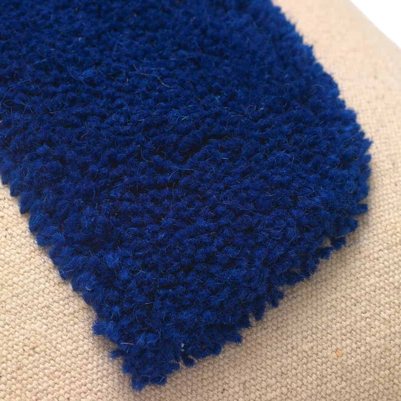 Ferm Living Lay Cushion - Rectangular - Sand/Br Blue