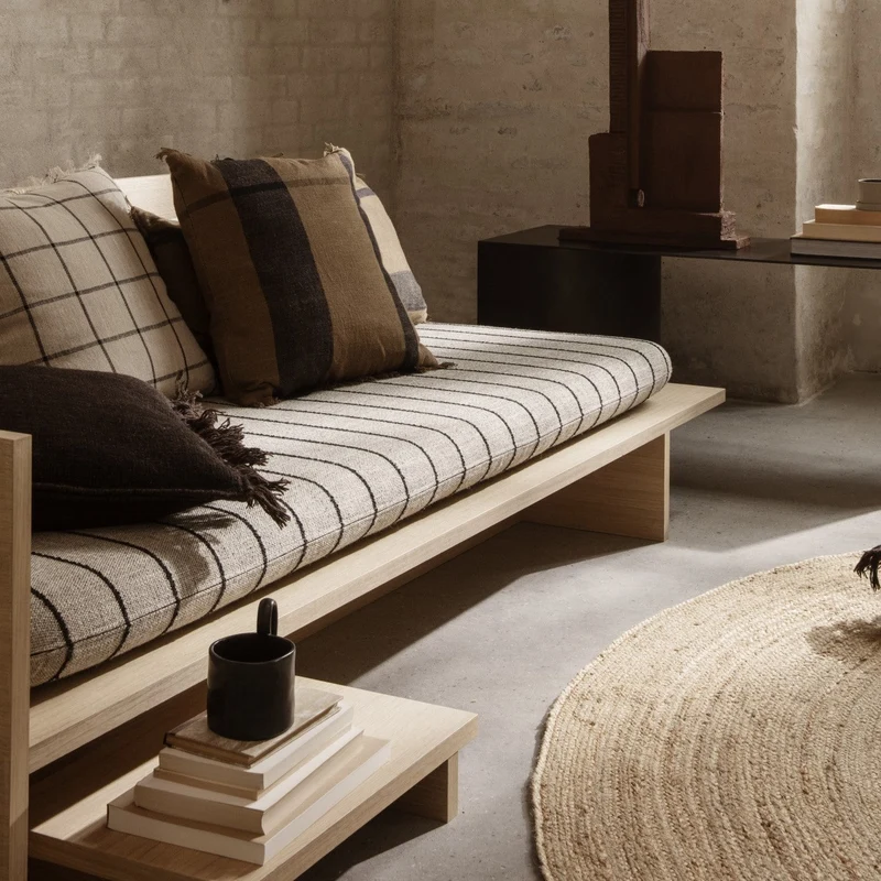 Ferm Living Kona Mattress Pasadena - Sand/Black
