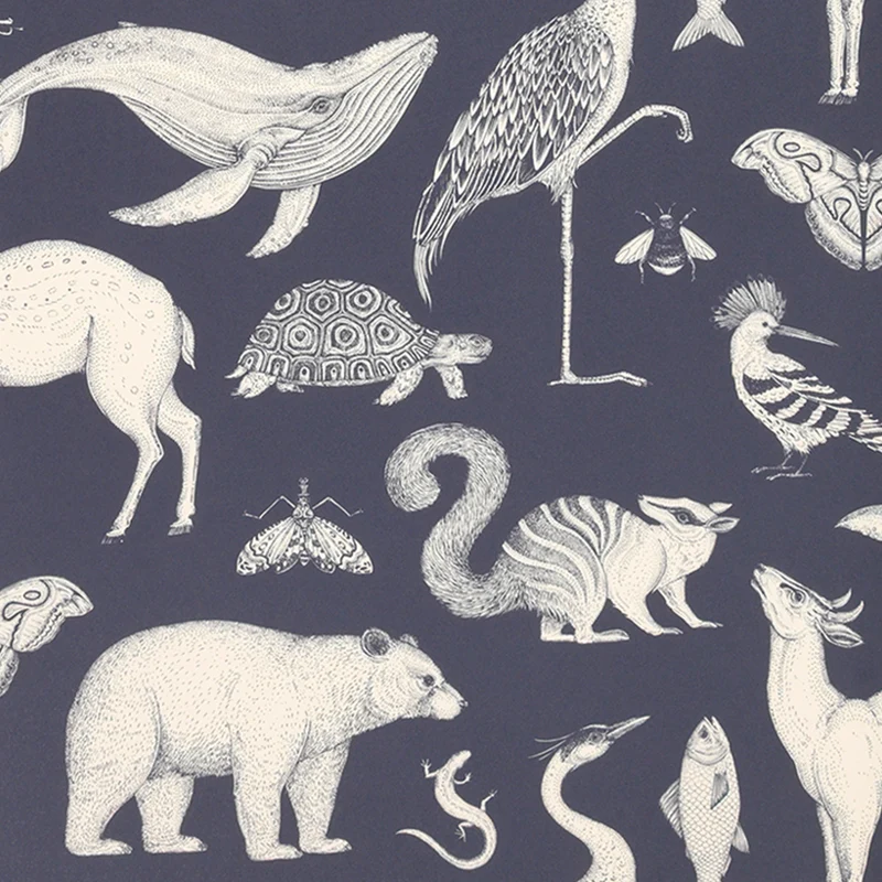 Ferm Living Katie Scott Wallpaper - Animals