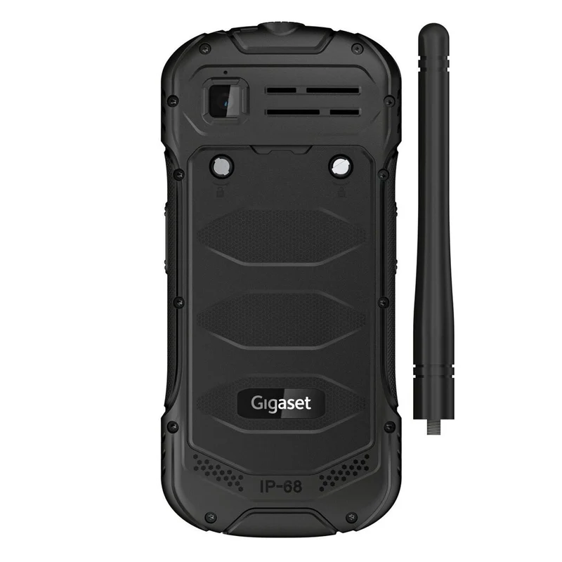Gigaset GLX8 Active 6,1 cm (2.4) Dual-SIM Mocor OS 4G USB Typ-C 0,064 GB 0,128 GB 2500 mAh Schwarz
