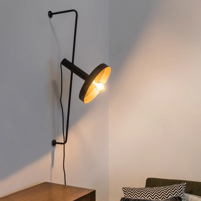 Faro Whizz Golden Wall Lamp