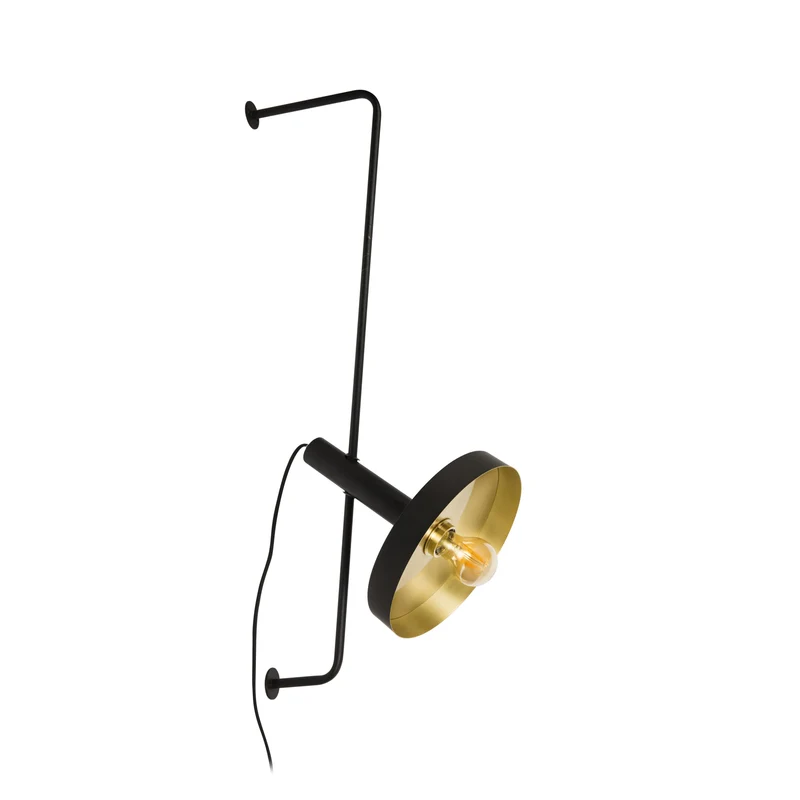 Faro Whizz Golden Wall Lamp