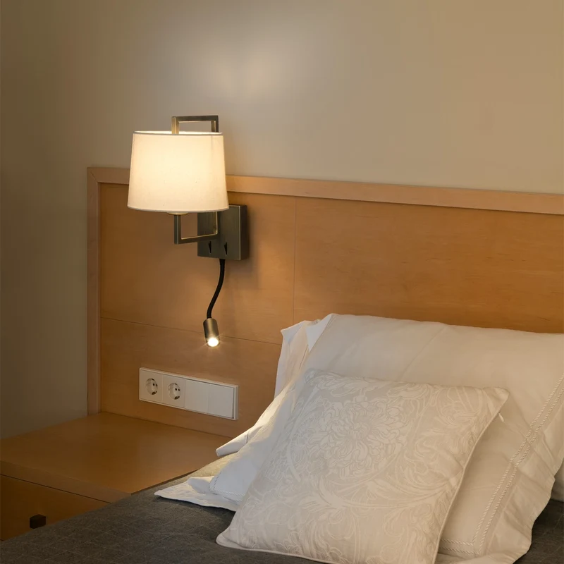Faro Frame Wall Lamp With Reader