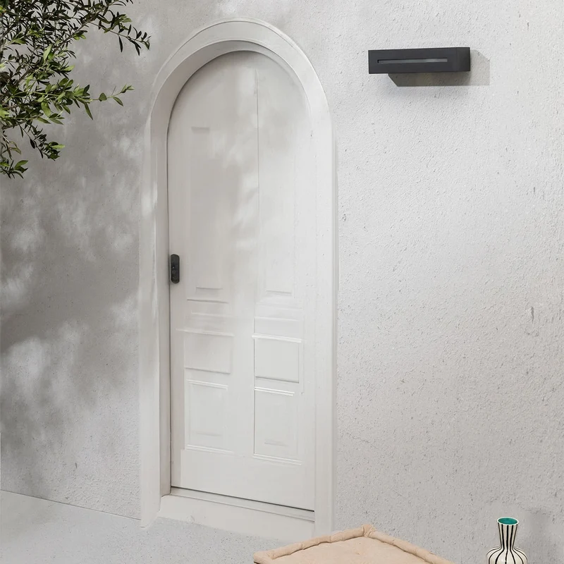 Faro West 1 Dark Grey Wall Lamp