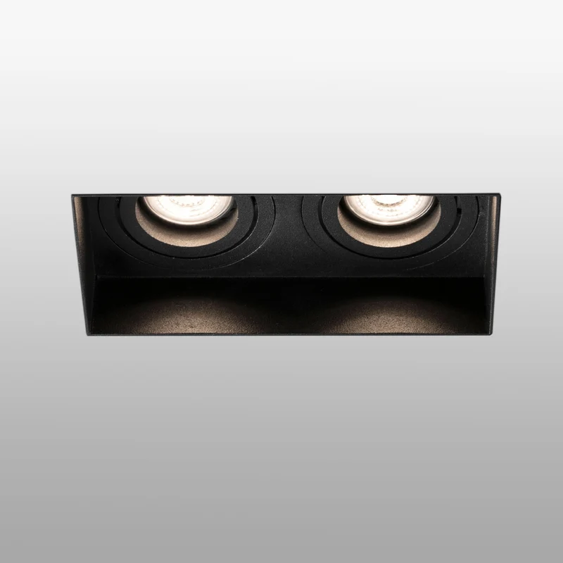 Faro Hyde SQ 2L Orientable Square Recessed Lamp Without Frame
