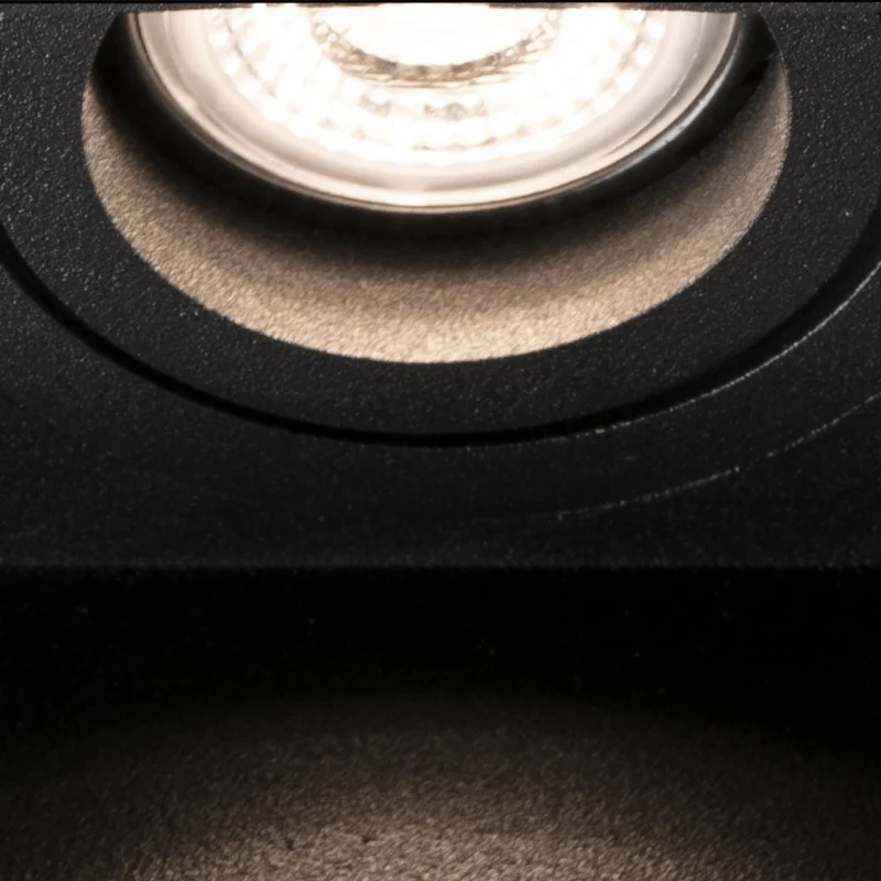 Faro Hyde SQ 2L Orientable Square Recessed Lamp Without Frame