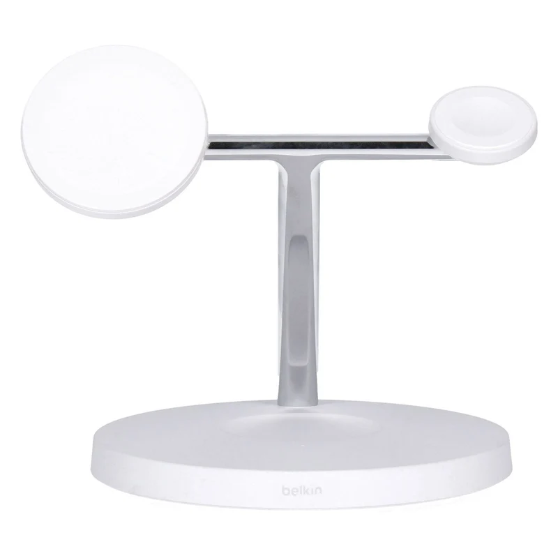 Belkin BoostCharge PRO 3-in-1 kabelloses Ladegerät mit MagSafe Weiß