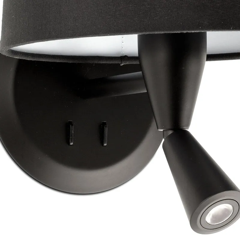 Faro Conga Wall Lamp With Reader