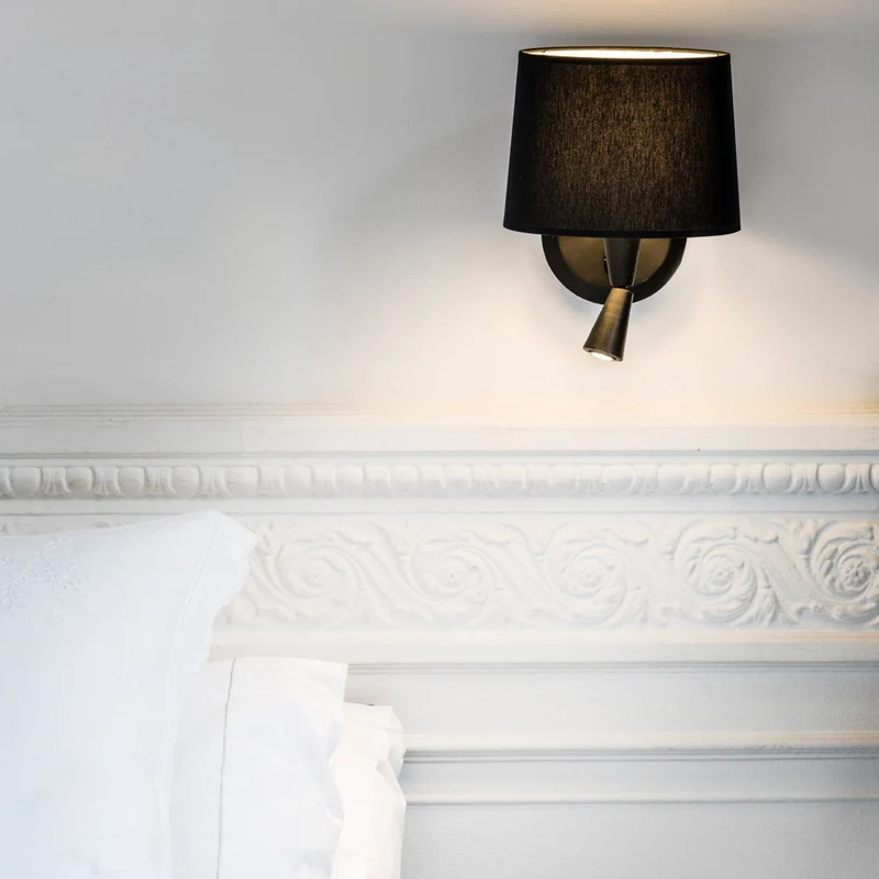 Faro Conga Wall Lamp With Reader