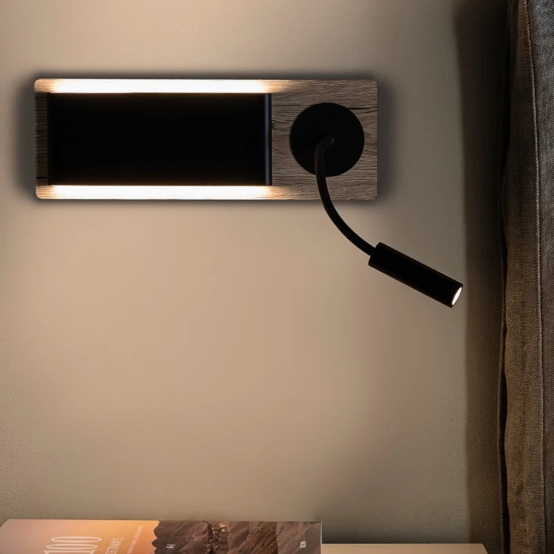 Faro Mood RCT Wall Lamp With Reader