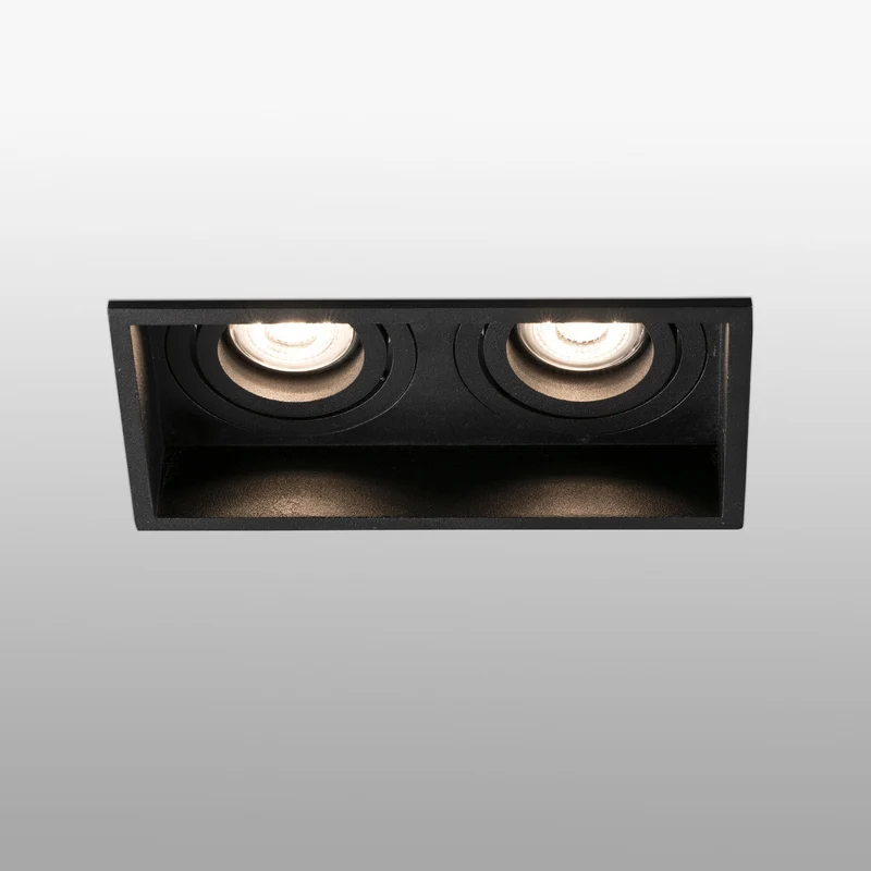 Faro Hyde SQ 2L Orientable Square Recessed Lamp