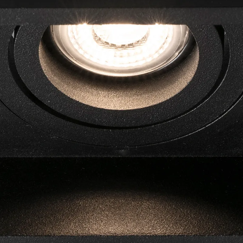 Faro Hyde SQ 2L Orientable Square Recessed Lamp
