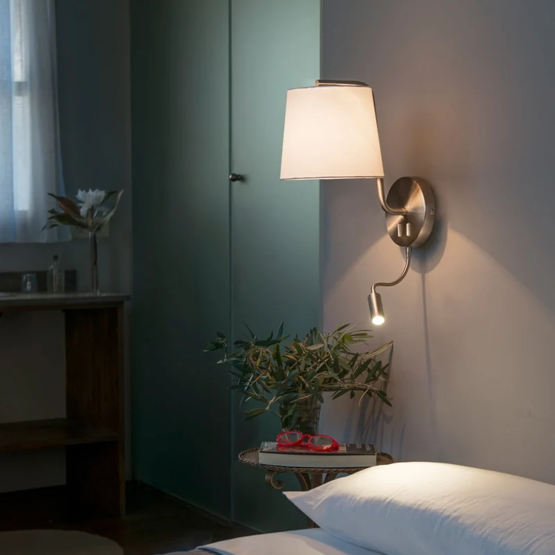 Faro Berni Wall Lamp With Reader
