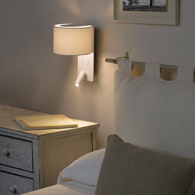 Faro Fold Wall Lamp With Reader