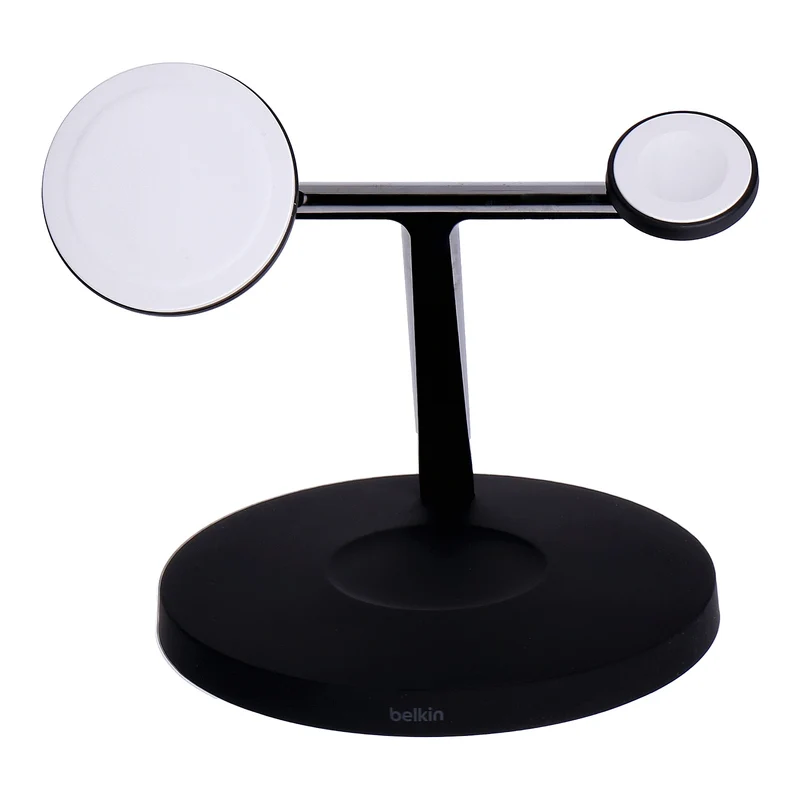 Belkin BOOST Charge Pro Trio WirelessCharger Stand mit MagSafe schwarz
