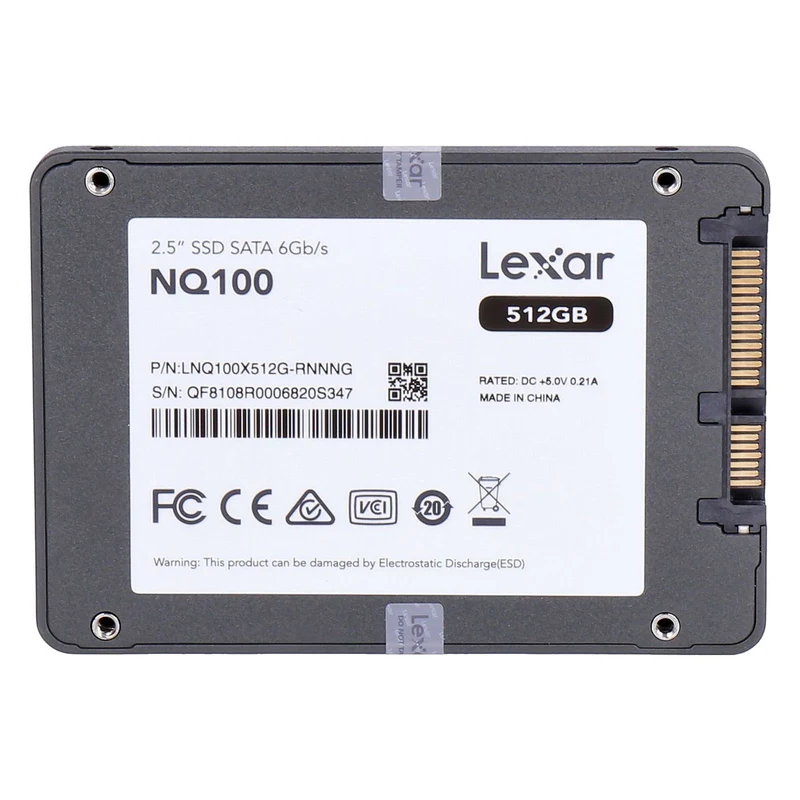 Lexar NQ100 int. SATA III SSD 512GB