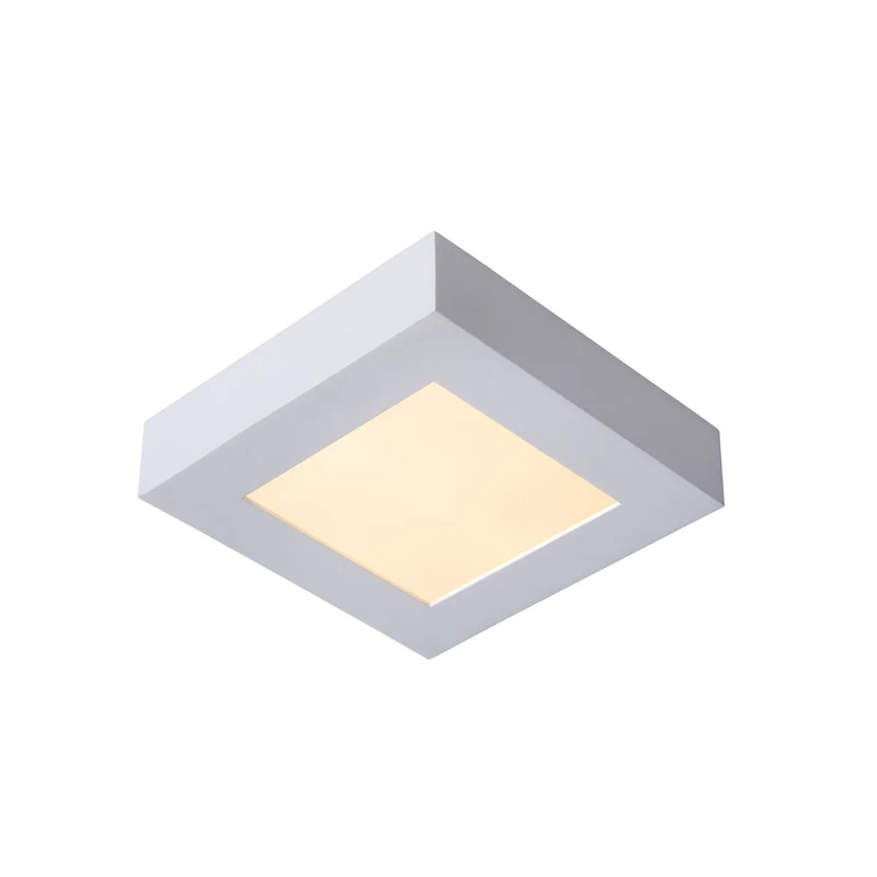 Lucide Brice-LED Square Bathroom Flush Ceiling Light
