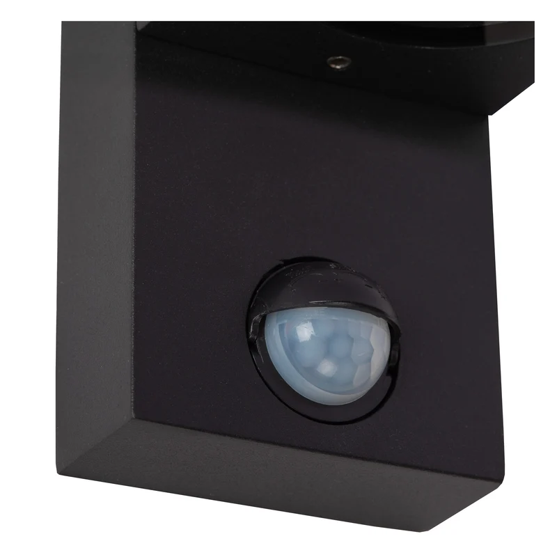Lucide Zaro Outdoor Wall Light with Full-Range Sensor