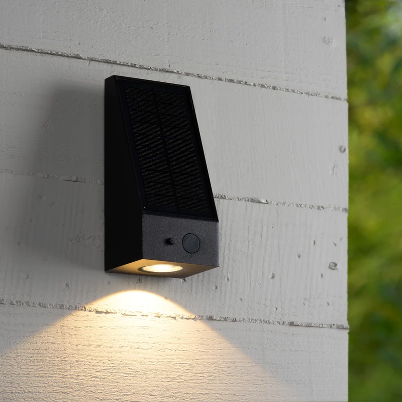 Lucide Irwin Solar Outdoor Wall Light