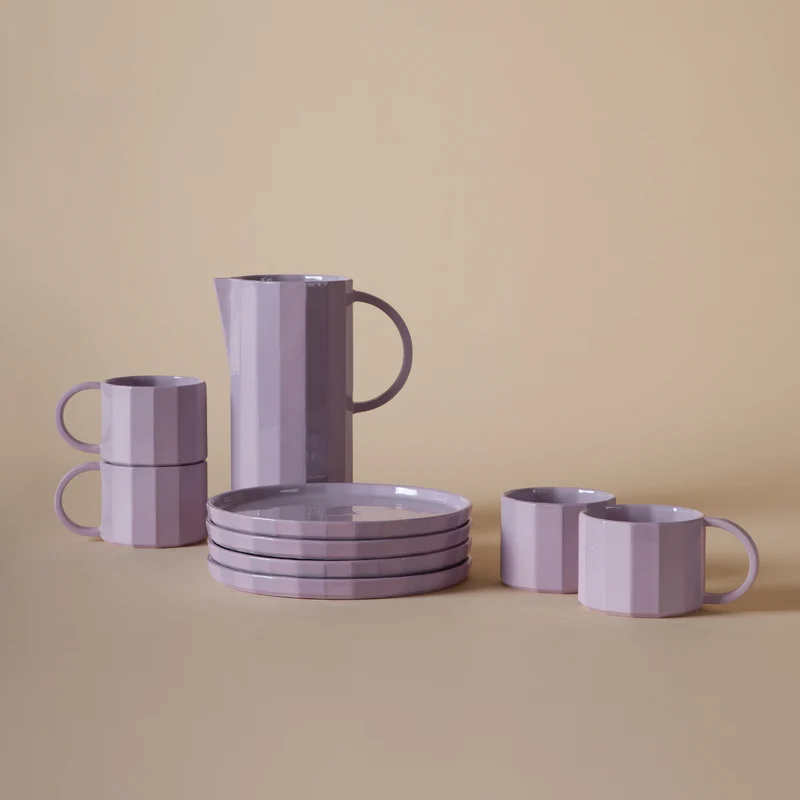 Schneid Facet Porcelain Carafe
