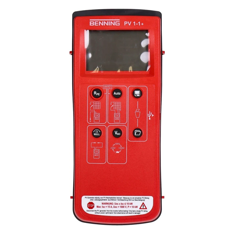 BENNING PV 1-1+ Set Installationstester Set für Photovoltaikanlagen (10237708) 0% MwST