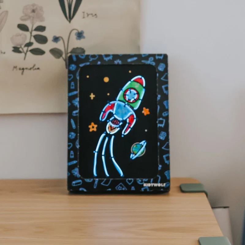 Kidywolf Kidyneon Illuminated Drawing Kit Pack
