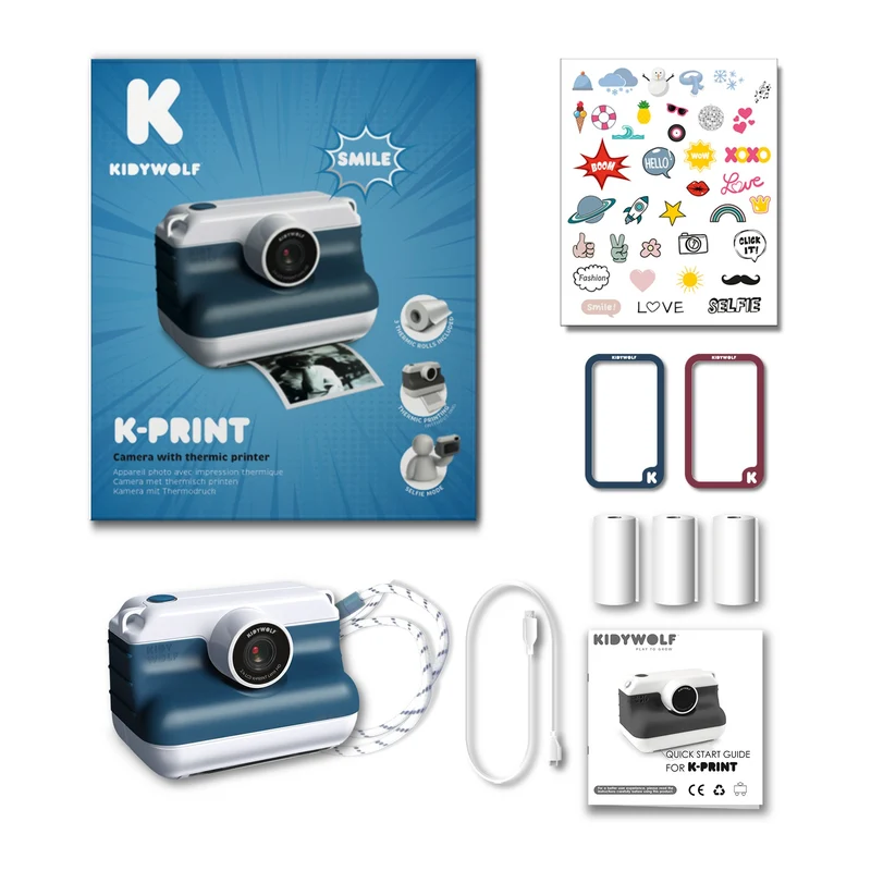 Kidywolf K-Print Thermal Printing Camera